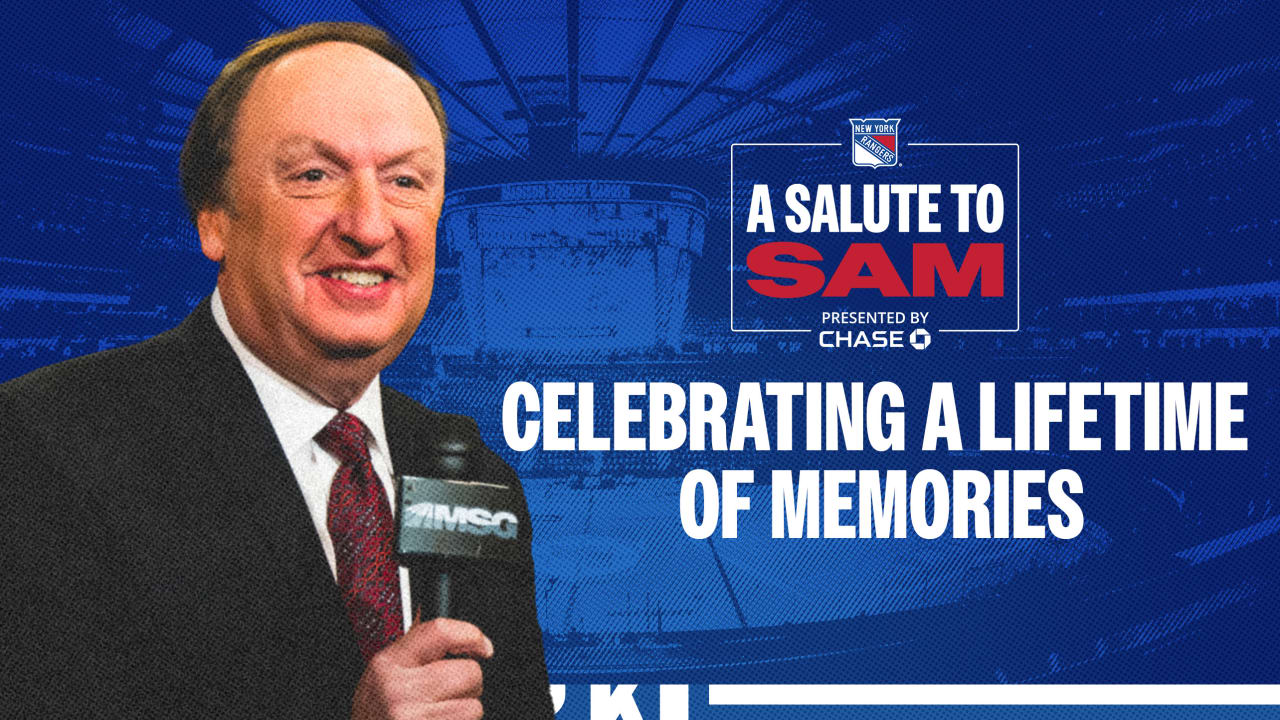 Rangers to Honor Sam Rosen With "Salute to Sam" Presented by Chase on March 22