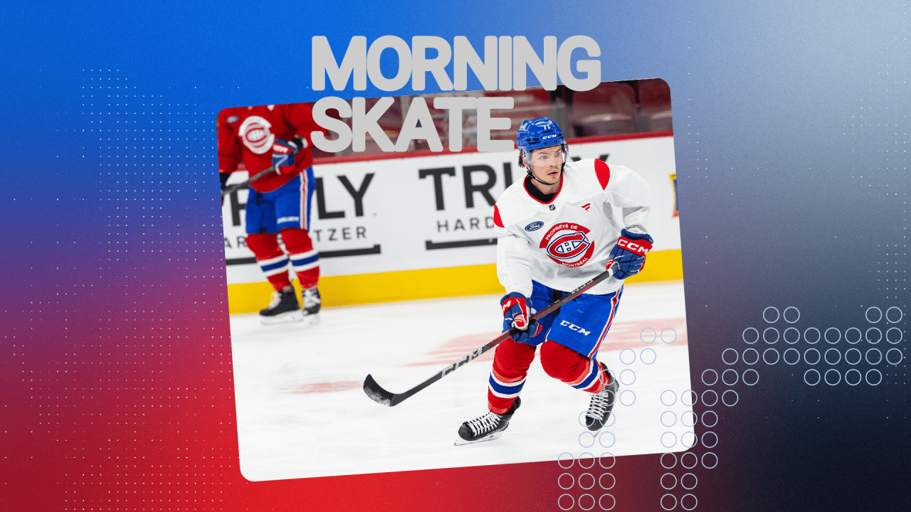 Updates from optional morning skate – Mar. 15 | Montréal Canadiens