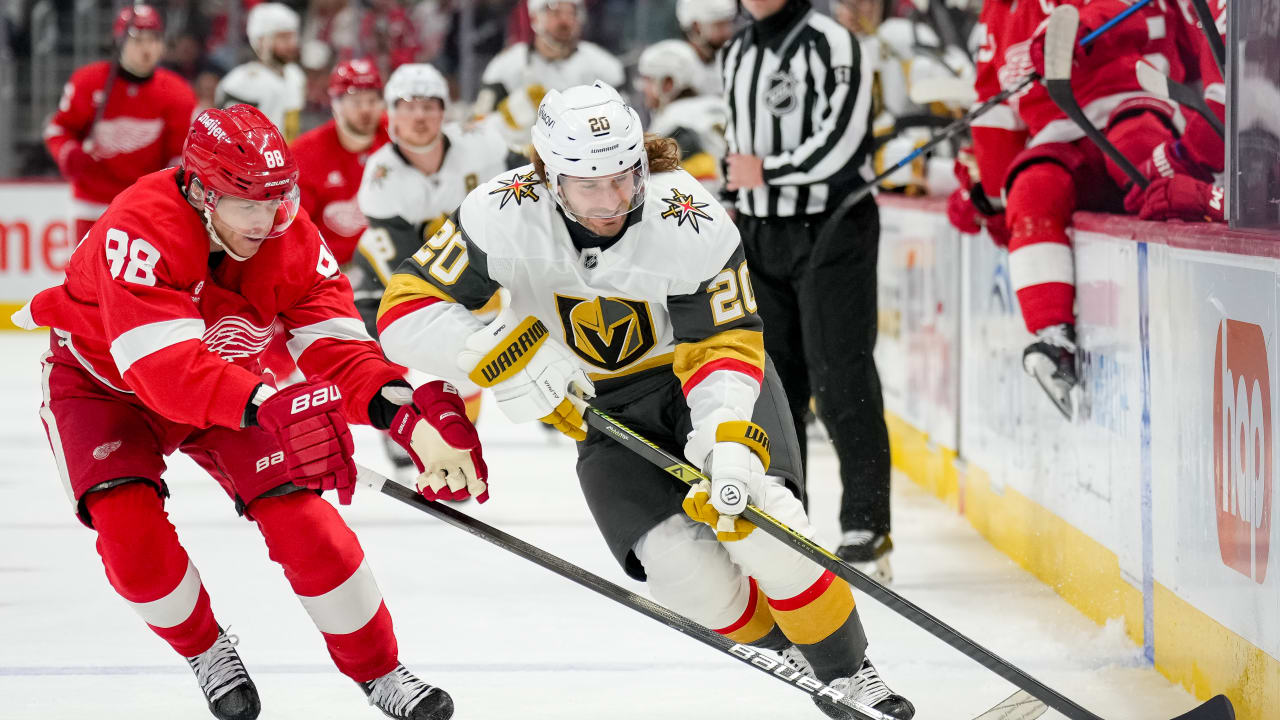 Vegas Closes Trip with 3-0 Loss in Detroit | Vegas Golden Knights