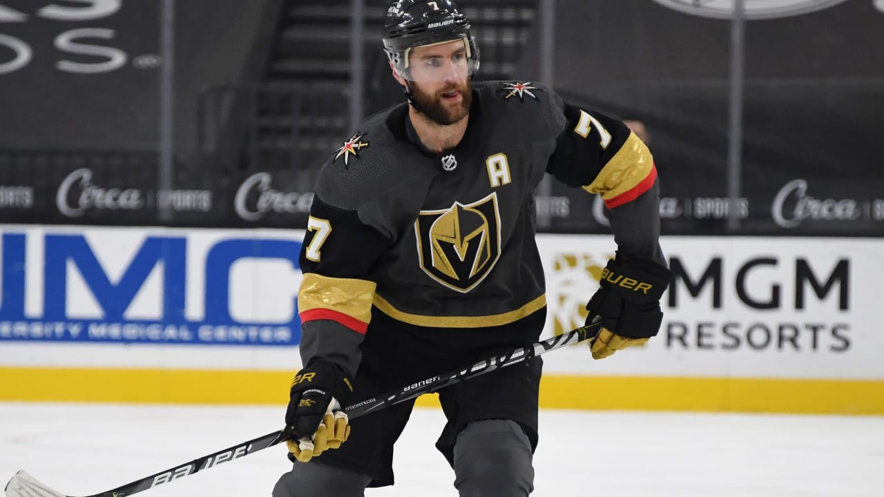 Vegas Golden Knights defenseman Alex Pietrangelo returns to Vegas