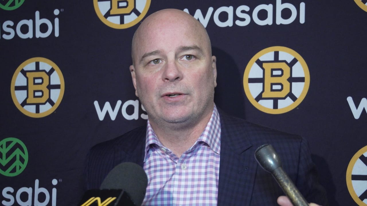 Press Room: Jim Montgomery | Boston Bruins