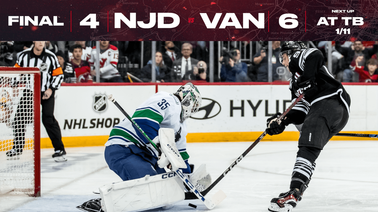 Devils Fall Short In Comeback Attempt To Canucks | GAME STORY | New ...