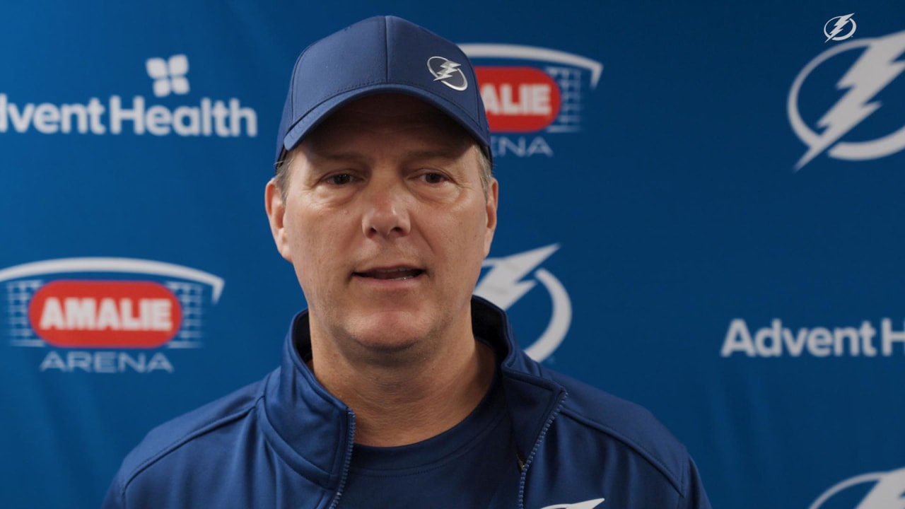 Jon Cooper Pregame 1.18.24 Tampa Bay Lightning