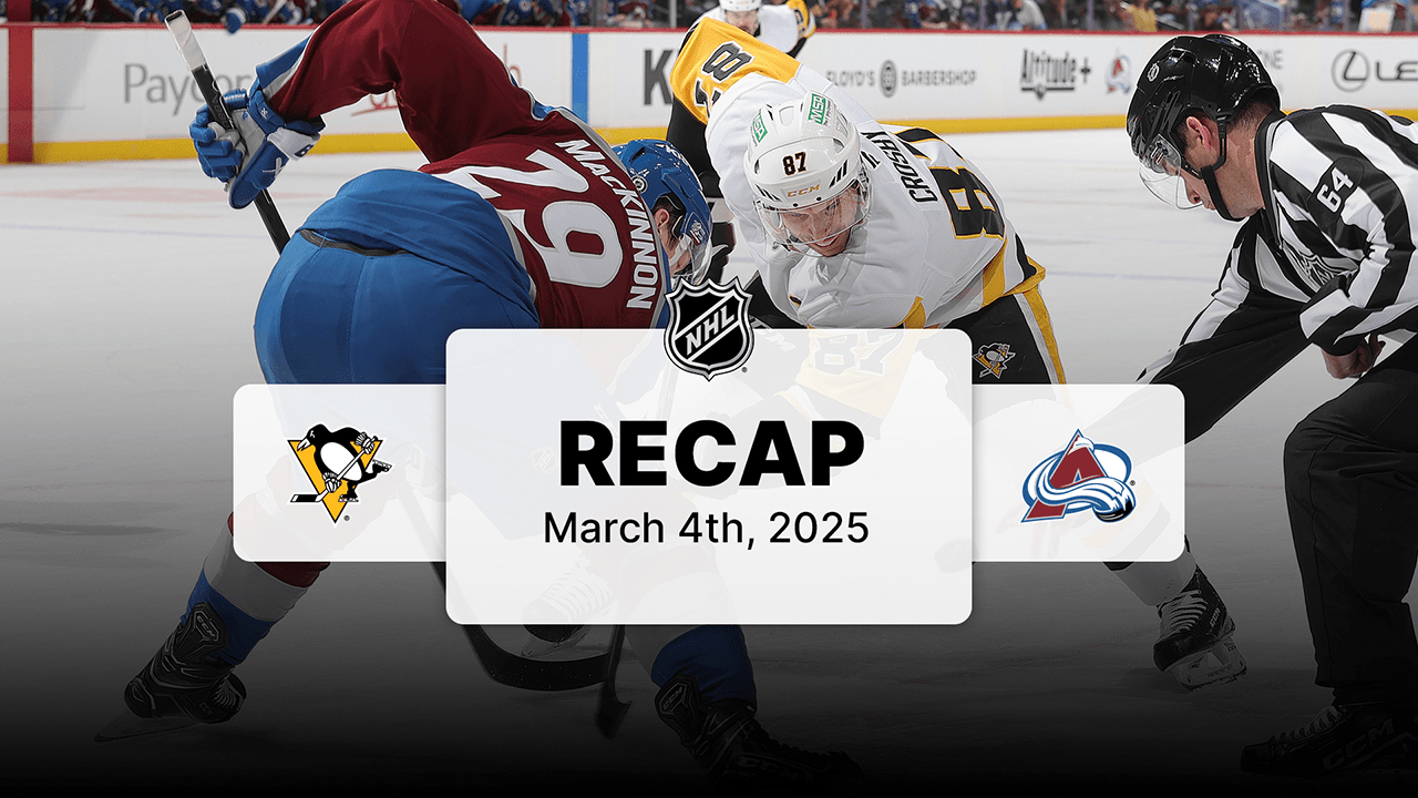 PIT at COL | Recap | NHL.com