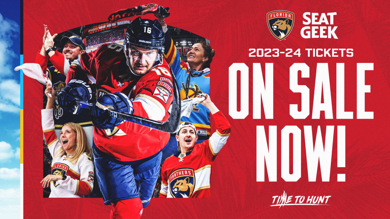 Florida Panthers Single Game Tickets Available Friday, Aug. 4 at