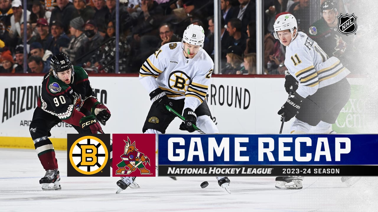 Schmaltz Scores In OT, Coyotes Recover To Defeat Bruins | NHL.com