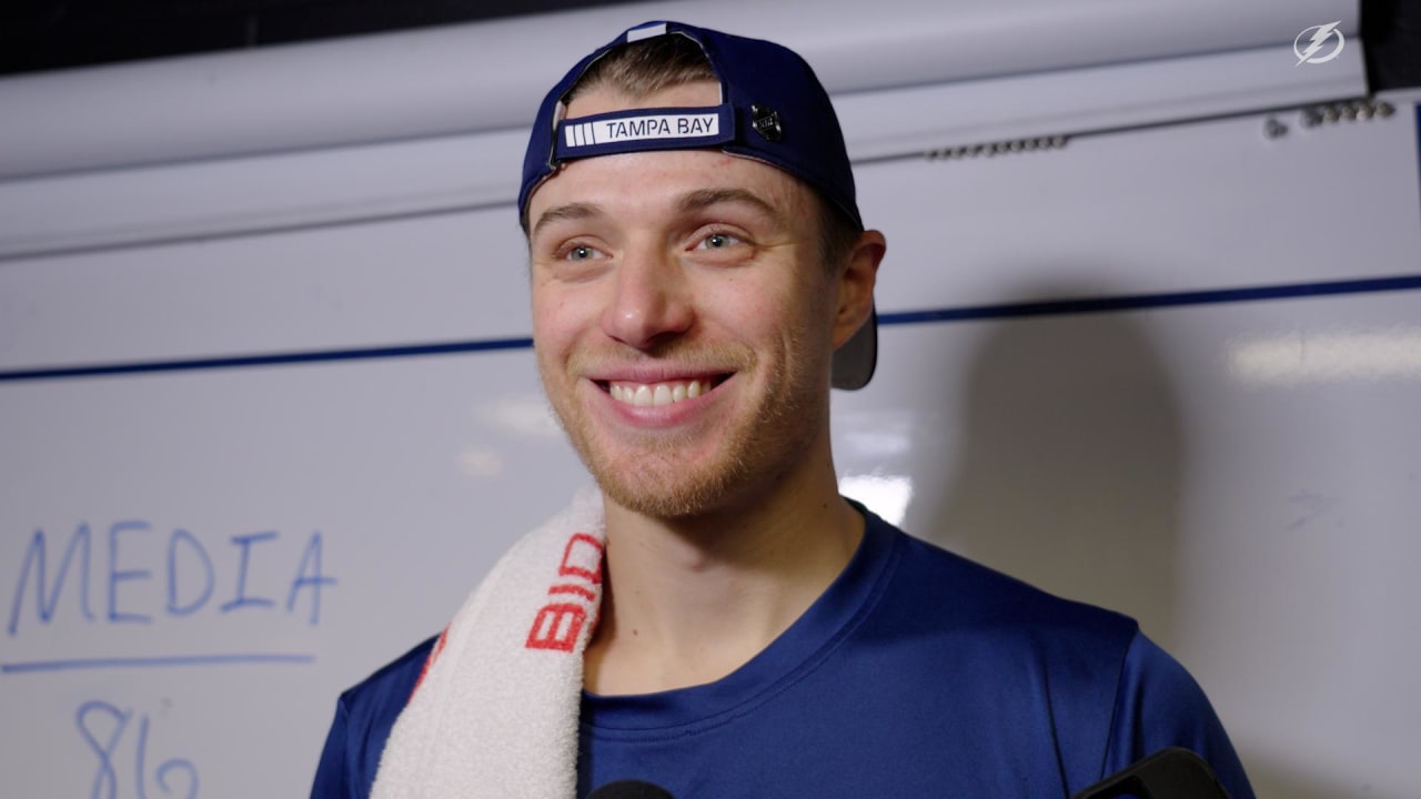 Johansson Postgame 11.18.23 Tampa Bay Lightning