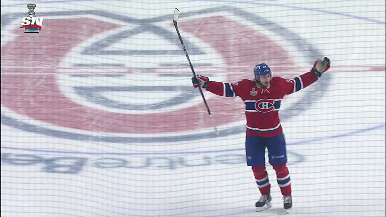 Первый гол Романова в плей-офф | Montréal Canadiens