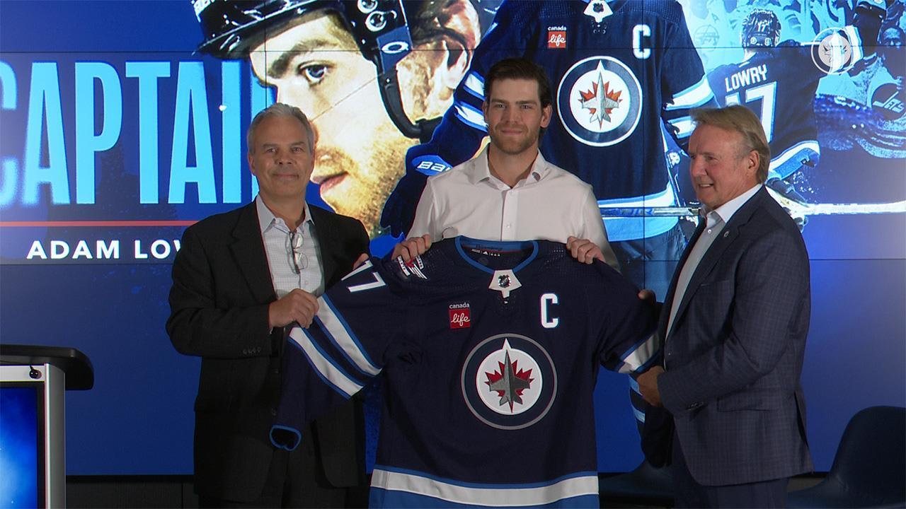 Winnipeg Jets name centre Adam Lowry as team's new captain - The