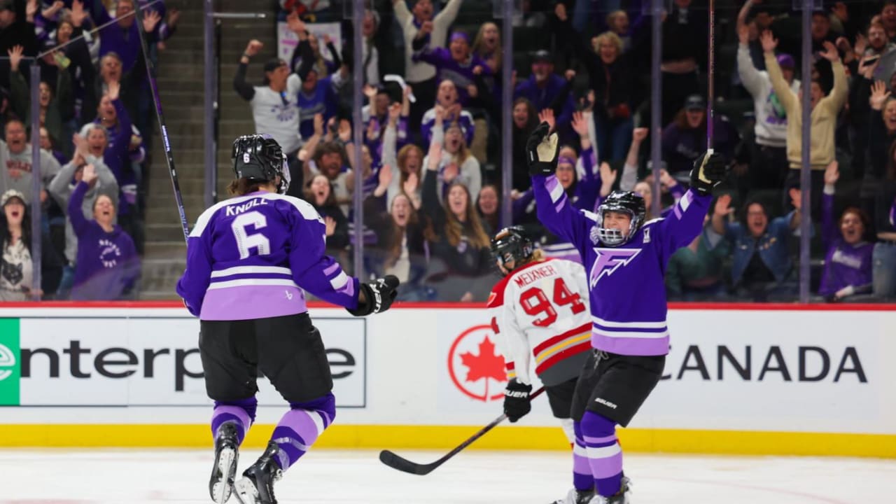 Frost wins triple OT thriller to take 2-1 lead in PWHL Finals | NHL.com