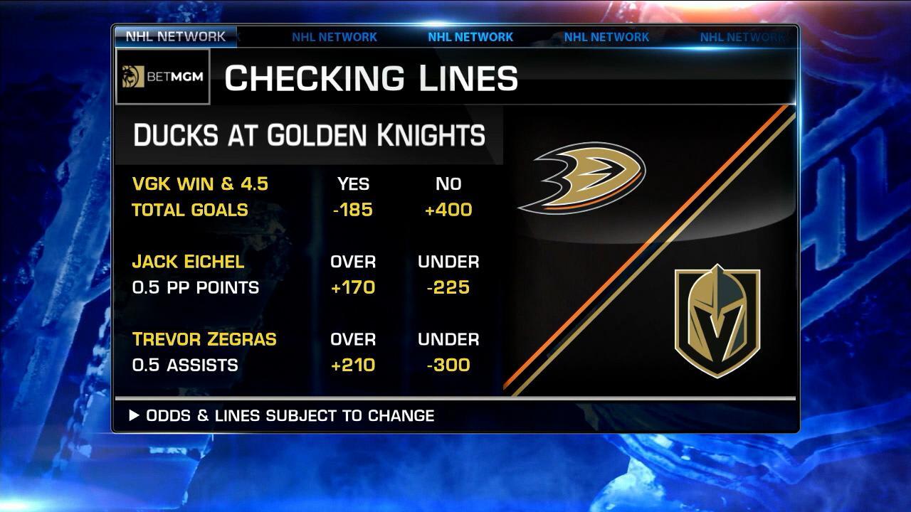 BetMGM: Checking Lines | NHL.com