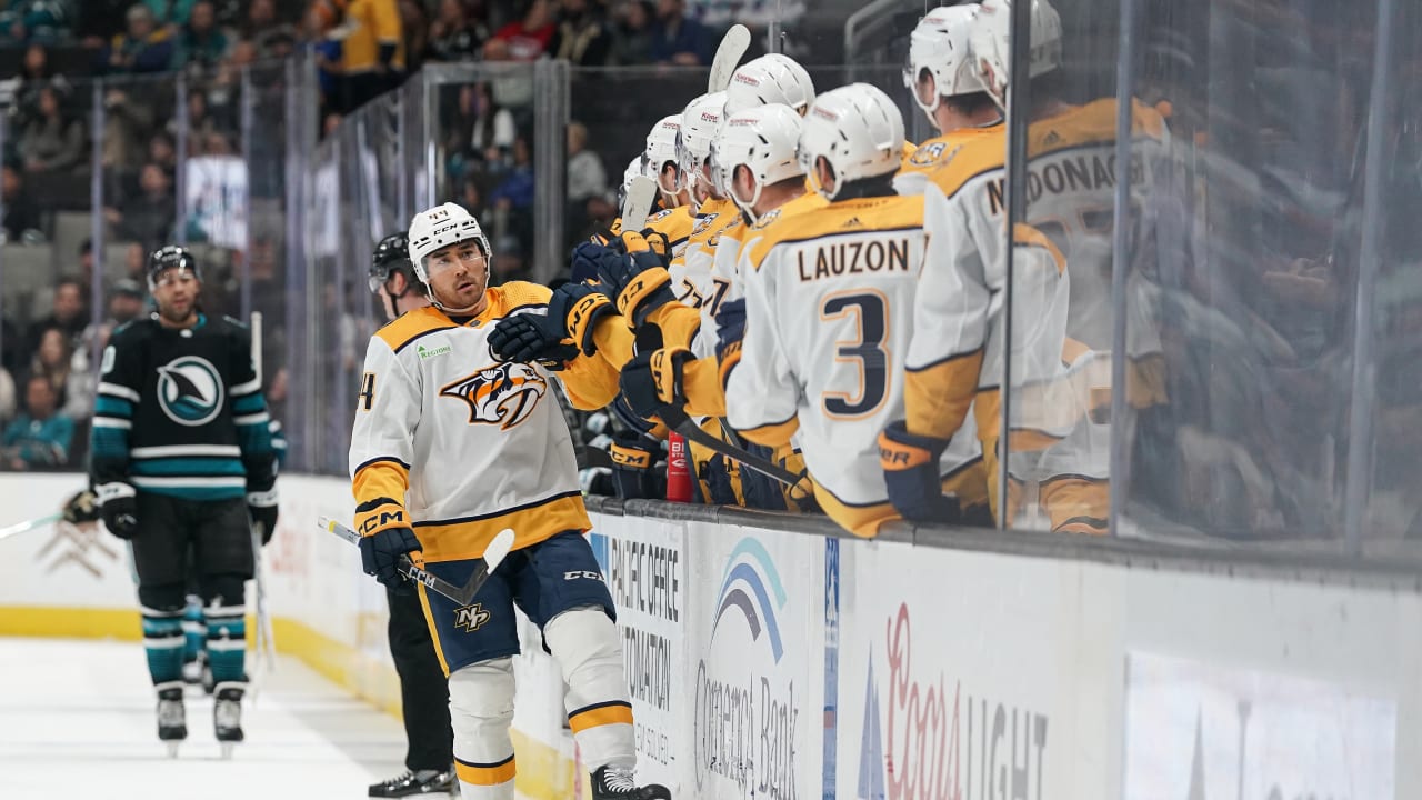 Predators at Sharks | Nashville Predators