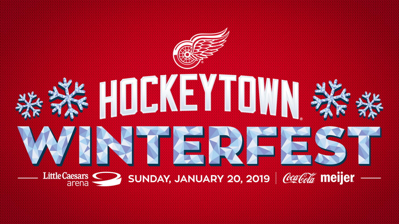 Fans invited to inaugural Hockeytown Winterfest on Sunday, January 20