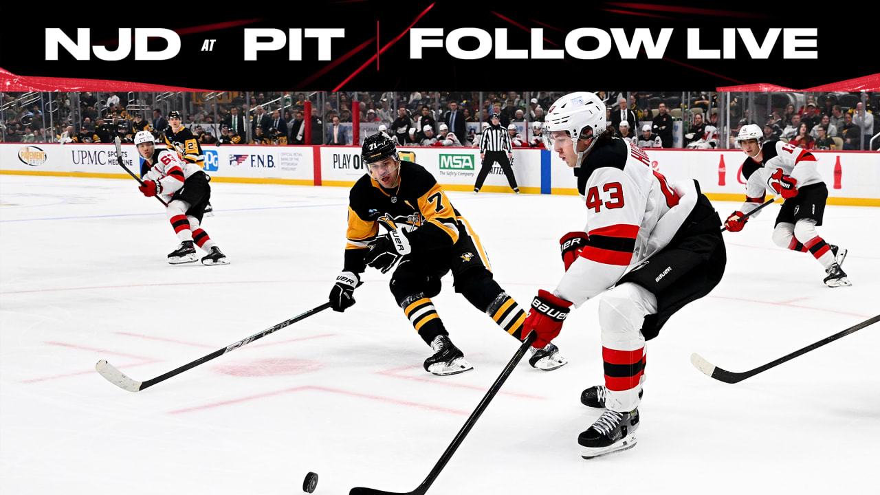 LIVE UPDATES: Penguins 3, Devils 1 | New Jersey Devils