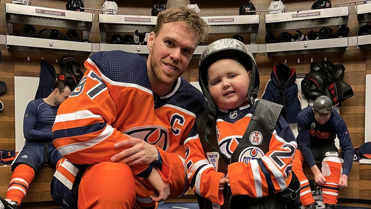 McDavid talks Stelter Foundation | Edmonton Oilers