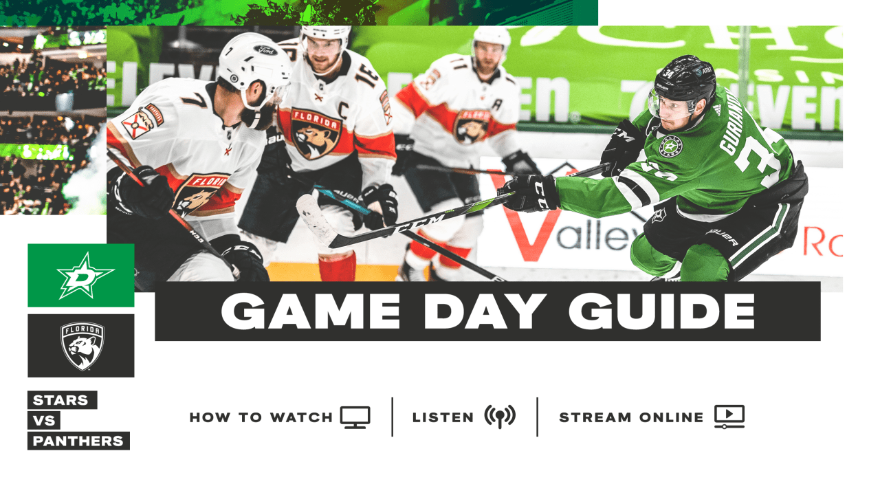 How to watch Stars vs. Panthers: Live stream, game time, TV channel