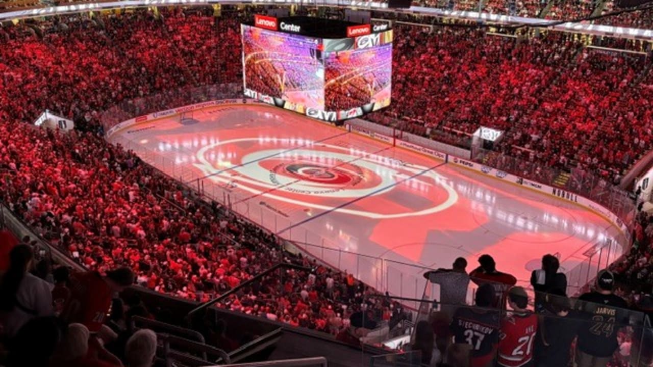 Hurricanes fans gather at Lenovo Center for Game 6 watch party