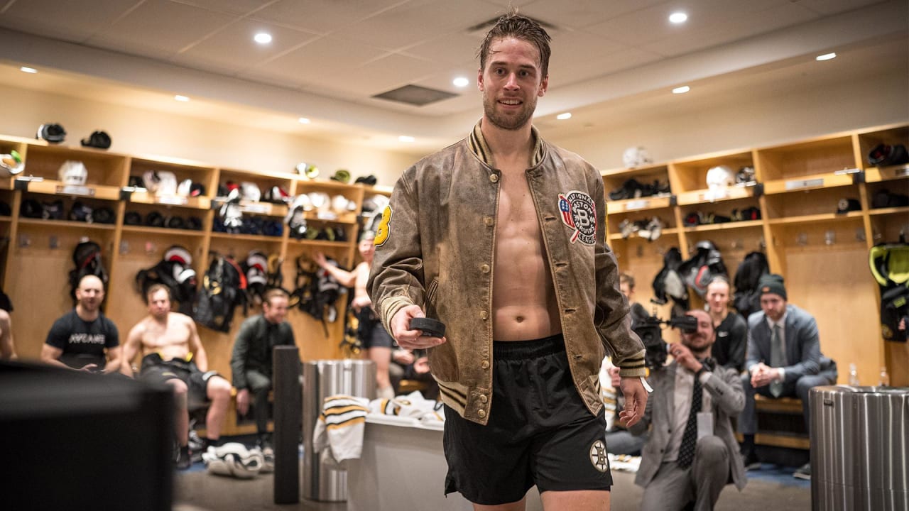 Behind The B: Spoons Gets Game 3 Jacket | Boston Bruins