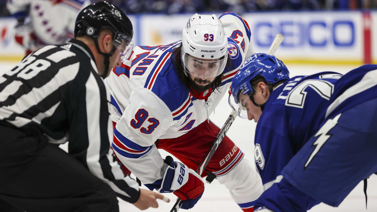 NHL On Tap Rangers try to sweep season series against Lightning