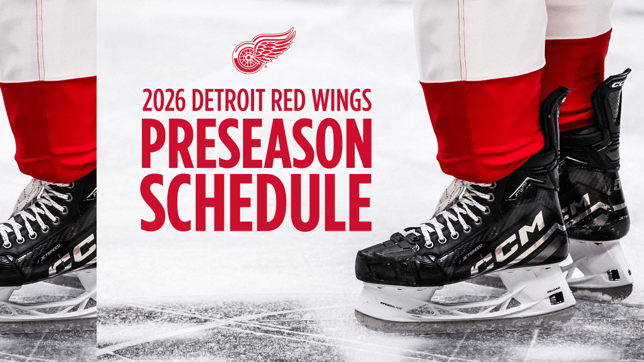Red Wings announce 2026-27 preseason schedule