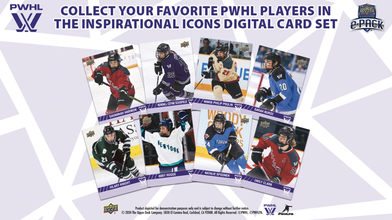 Upper Deck announces exclusive license with PWHL | NHL.com