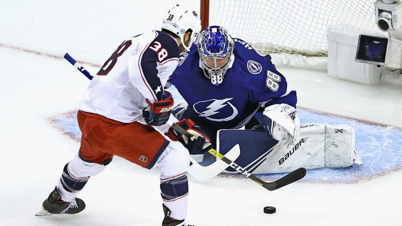 Une Cinquième Prolongation Pour Le Lightning Et Les Blue Jackets | LNH.com