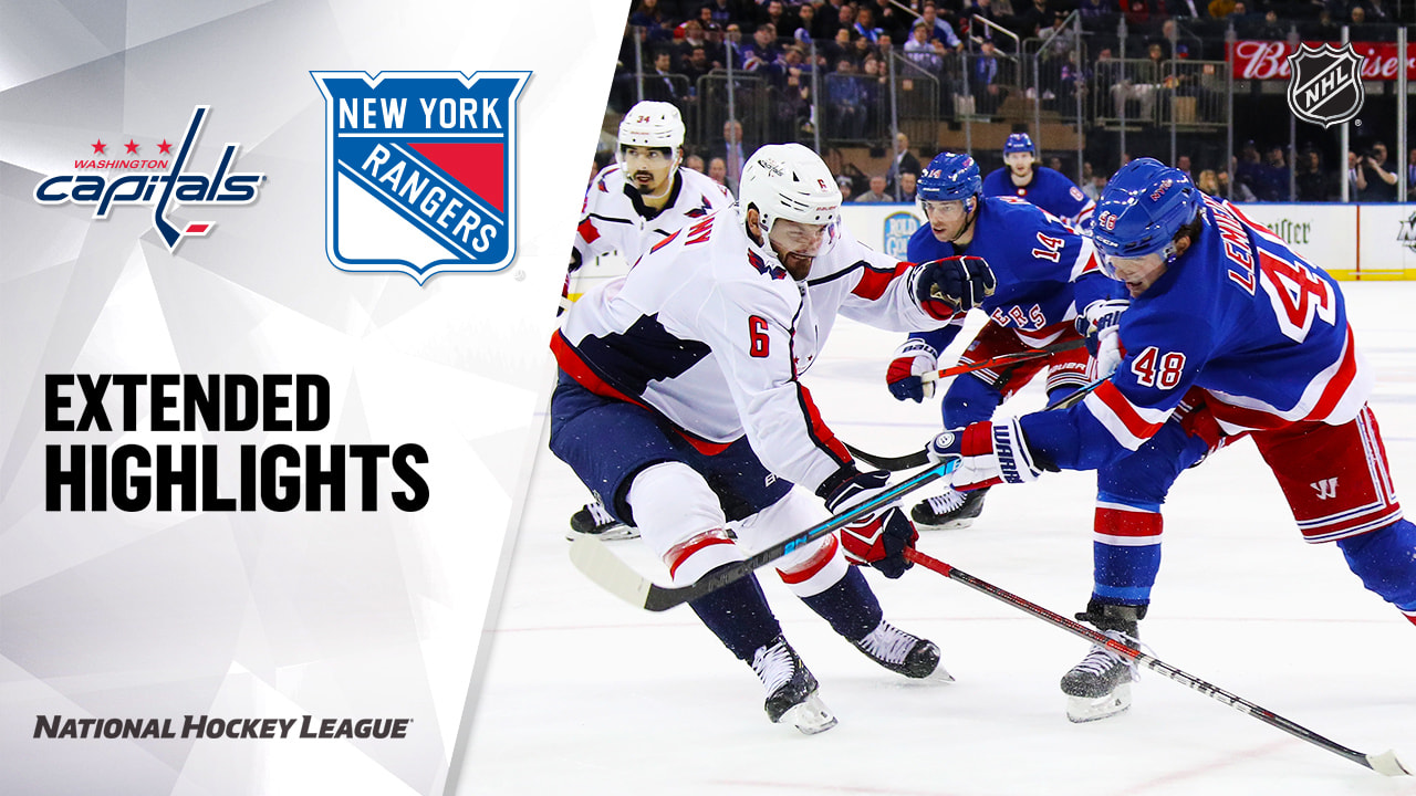 WSH NYR New York Rangers