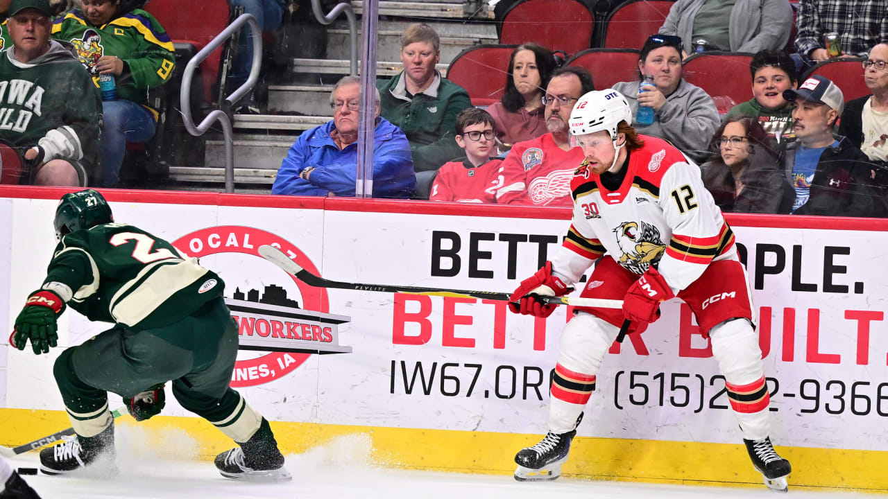 Following completion of collegiate career, Kienan Draper excited to continue hockey journey with Griffins