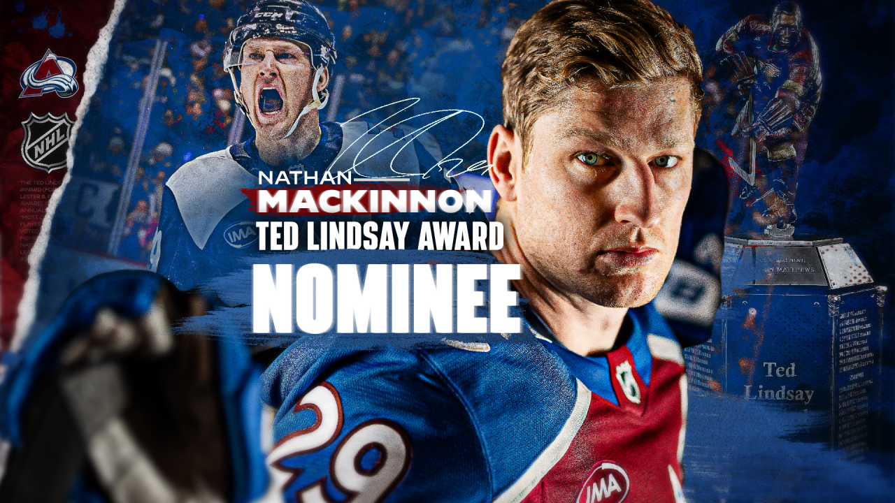 Nathan MacKinnon Nominated for Ted Lindsay Award | Colorado Avalanche