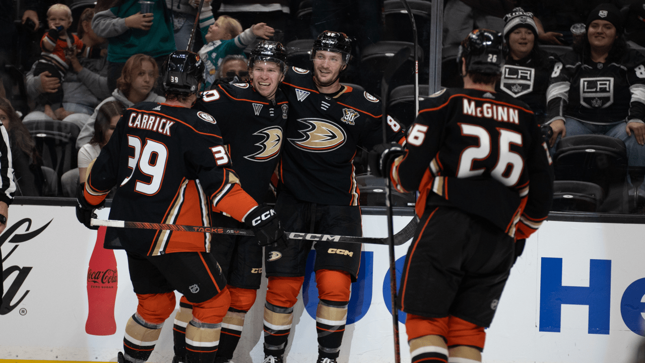 Recap LaCombe Scores Twice as Ducks Defeat Kings in Preseason Opener Anaheim Ducks