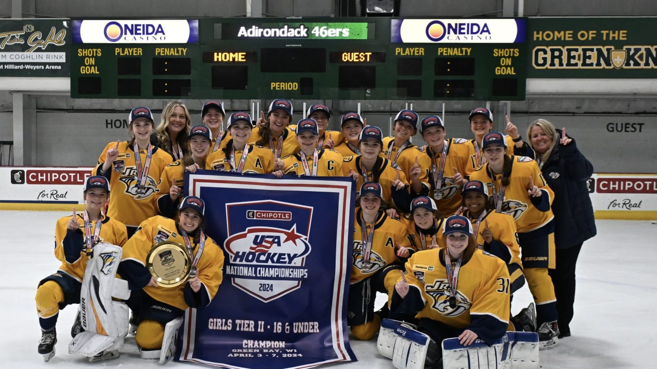 Nashville Jr. Preds 16U Girls and 18U Boys Earn Tournament ...