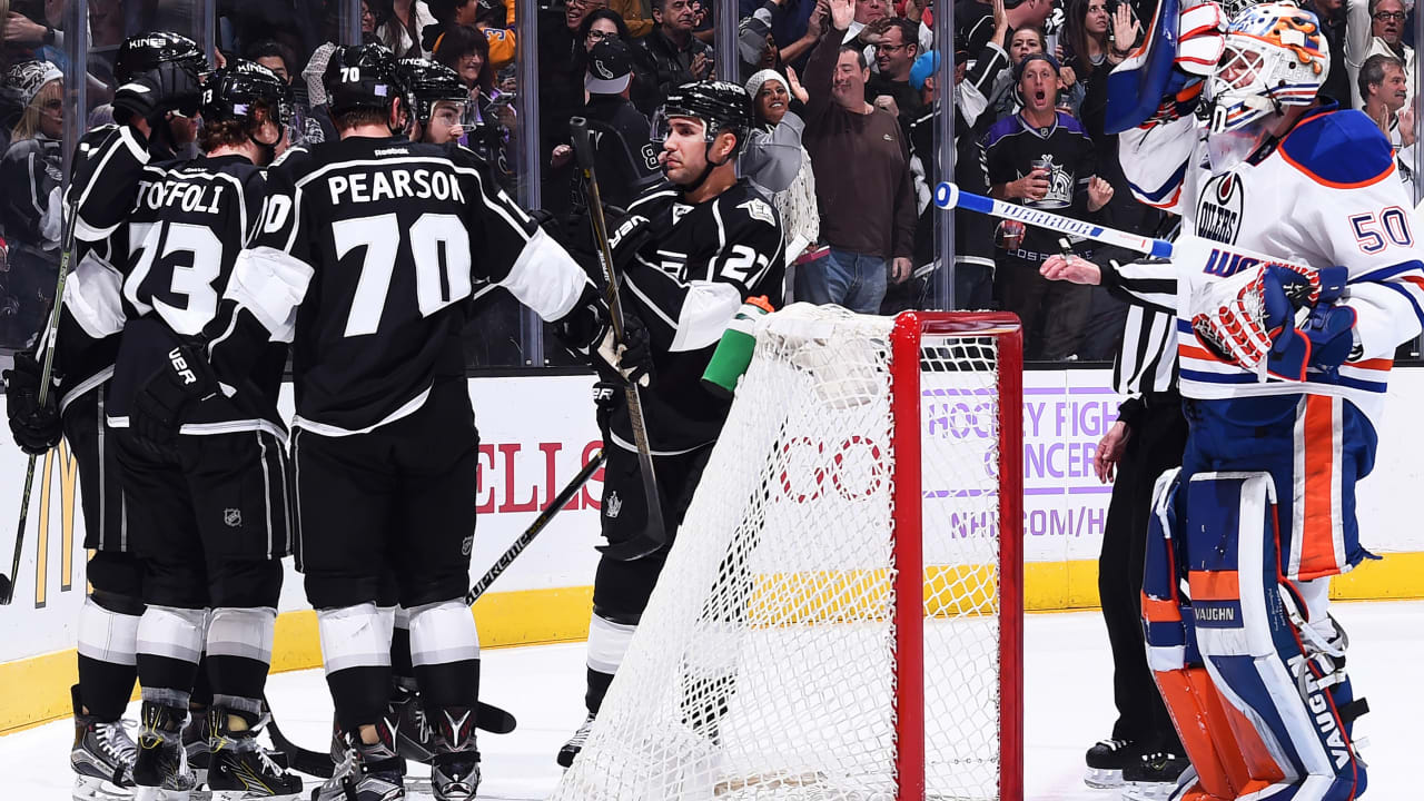 Shorthanded goal lifts Kings past Oilers