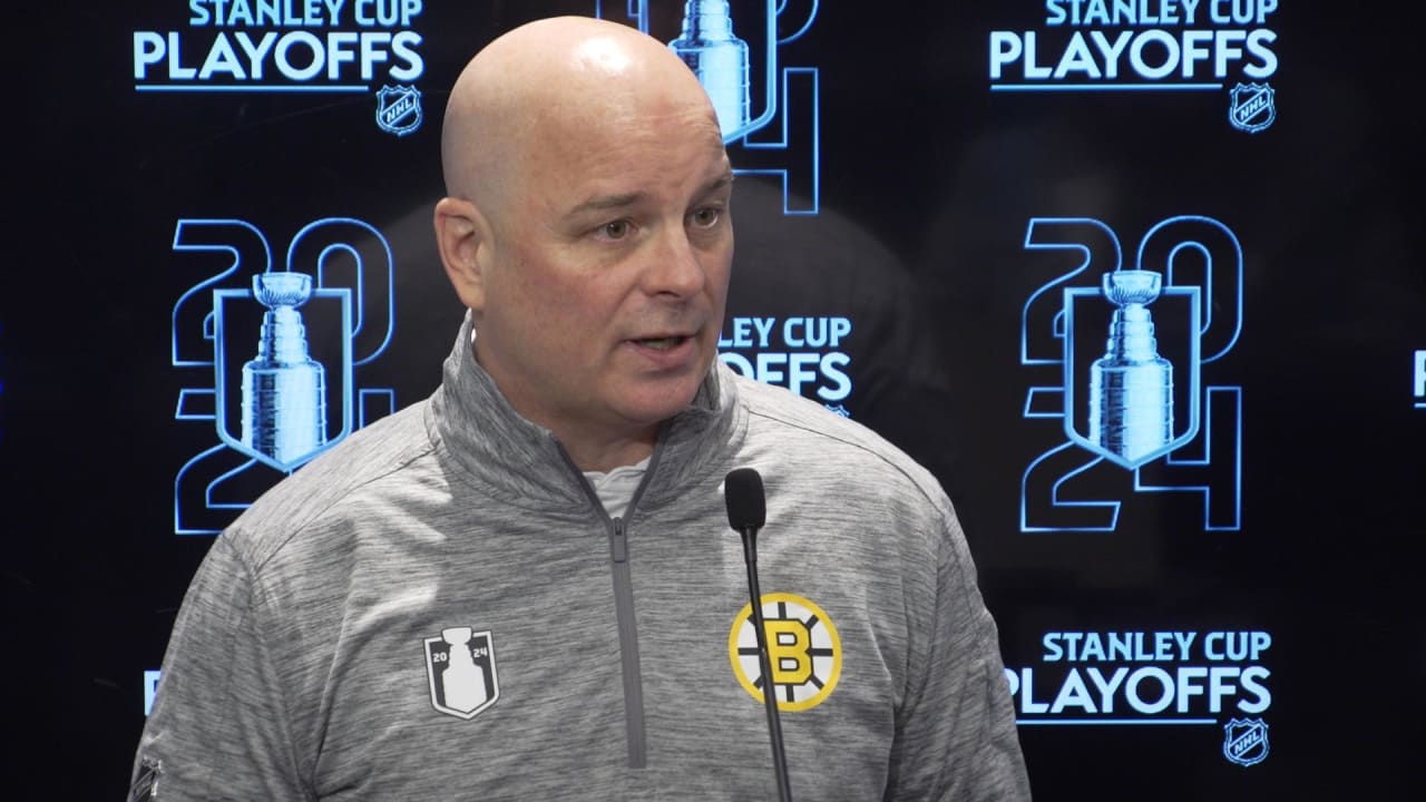 Press Room: Jim Montgomery | Boston Bruins