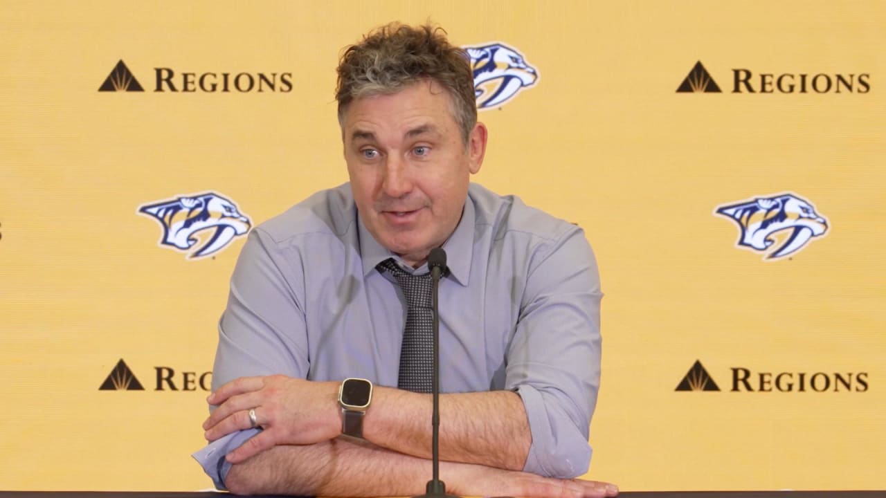 Postgame: BUF vs. NSH, Brunette | Nashville Predators