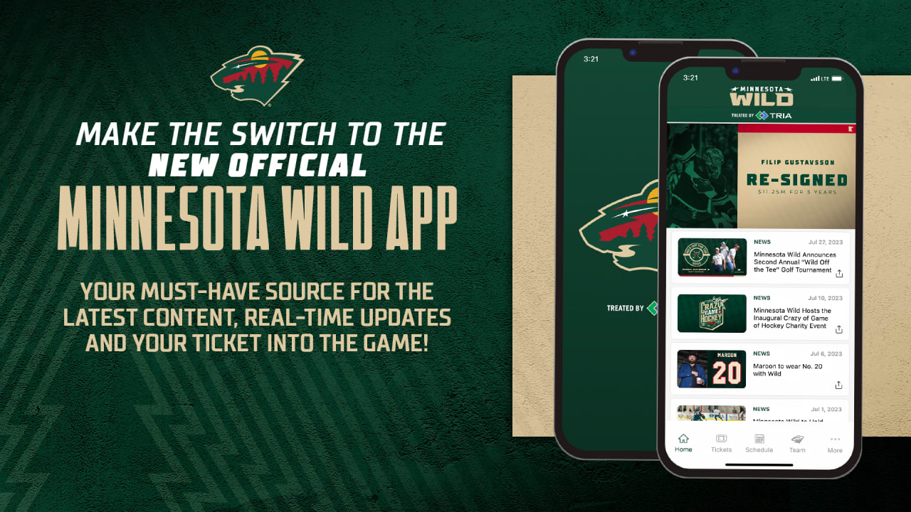 Minnesota Wild Launches Official Minnesota Wild App Minnesota Wild