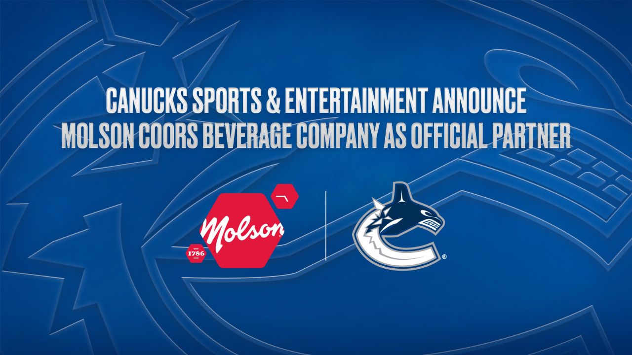 Canucks Sports & Entertainment Announce Molson Coors Beverage Company as Official Partner | Vancouver Canucks