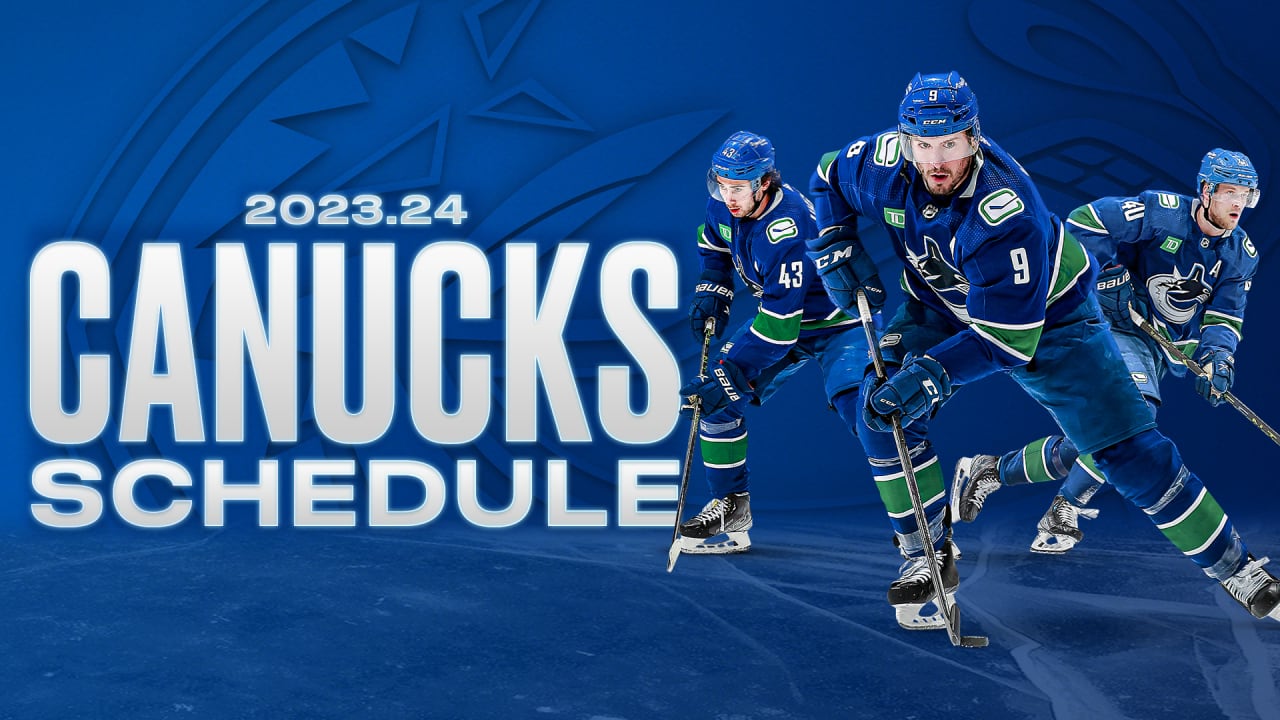 Canucks Announce 2023.24 Regular Season Schedule | Vancouver Canucks