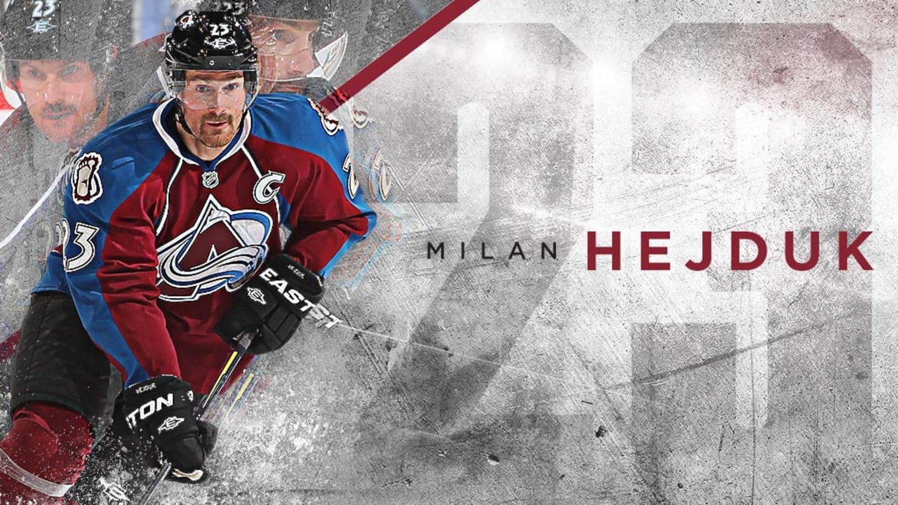 Colorado avalanche, Other, Colorado Avalanche Milan Heduk Jersey  Retirement Banner