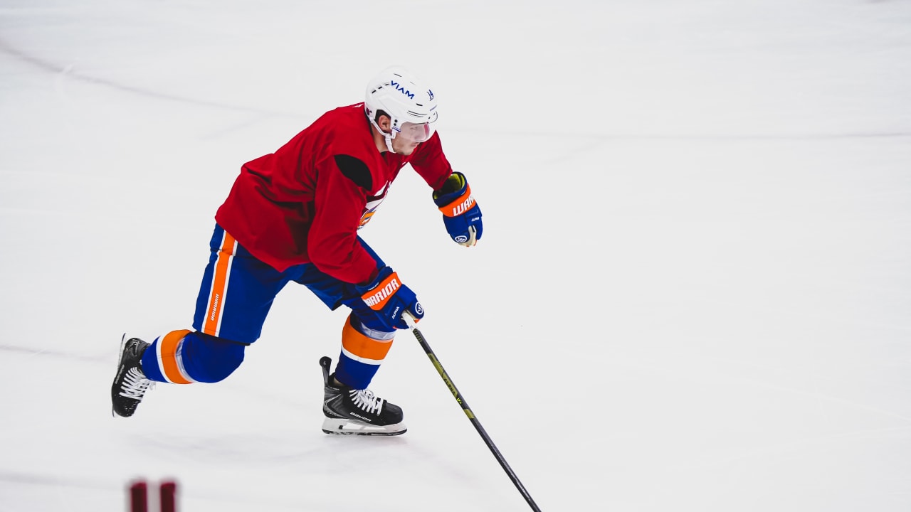 Isles Day-to-Day: Horvat Returns to Practice in Non-Contact Jersey | New York Islanders