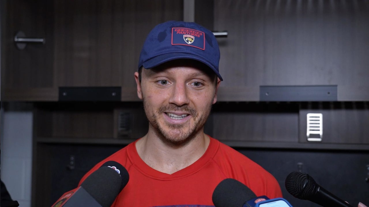 FLA at BOS: Post Game Interview Reinhart - 10/14/24 | Florida Panthers