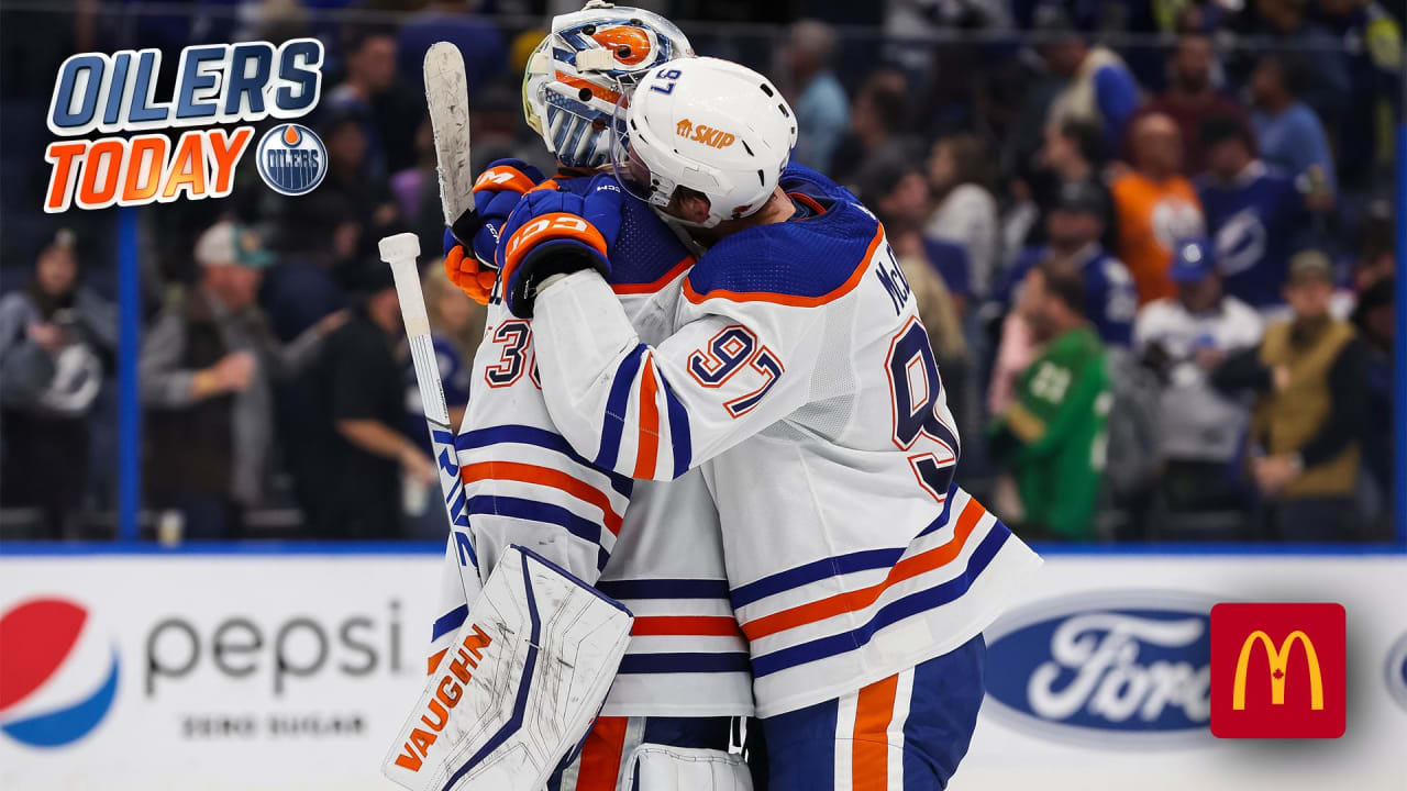 OILERS TODAY | Post-Game at TBL | Edmonton Oilers
