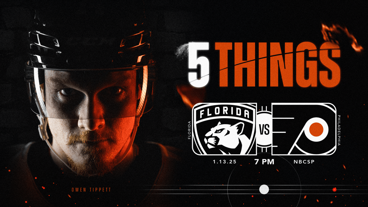 5 Things: Flyers vs. Panthers | Philadelphia Flyers