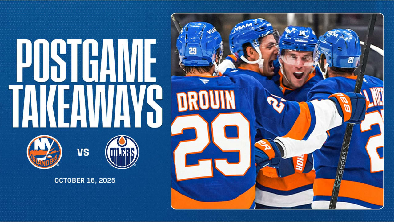 Takeaways: Horvat’s Hat Trick Leads Isles to 4-2 Win Over Oilers | New York Islanders