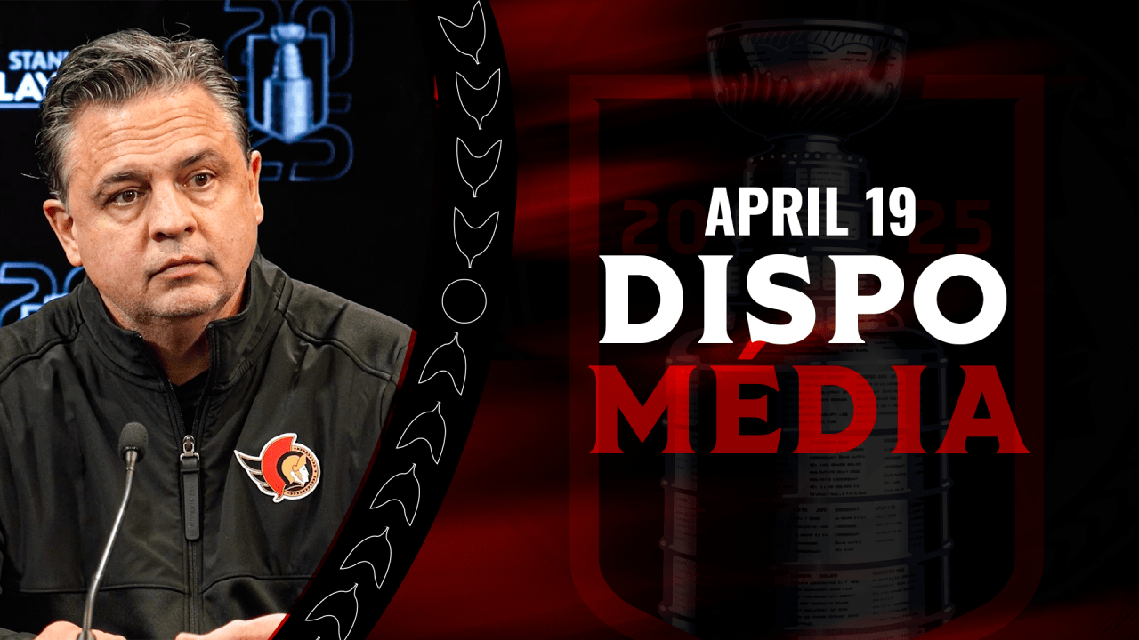 Travis Green dispo médias - 19 avril | Sénateurs d’Ottawa