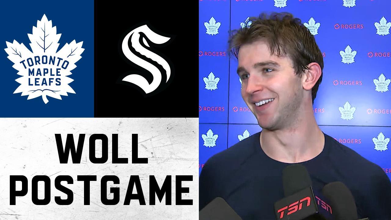 Joseph Woll | Post Game | Toronto Maple Leafs