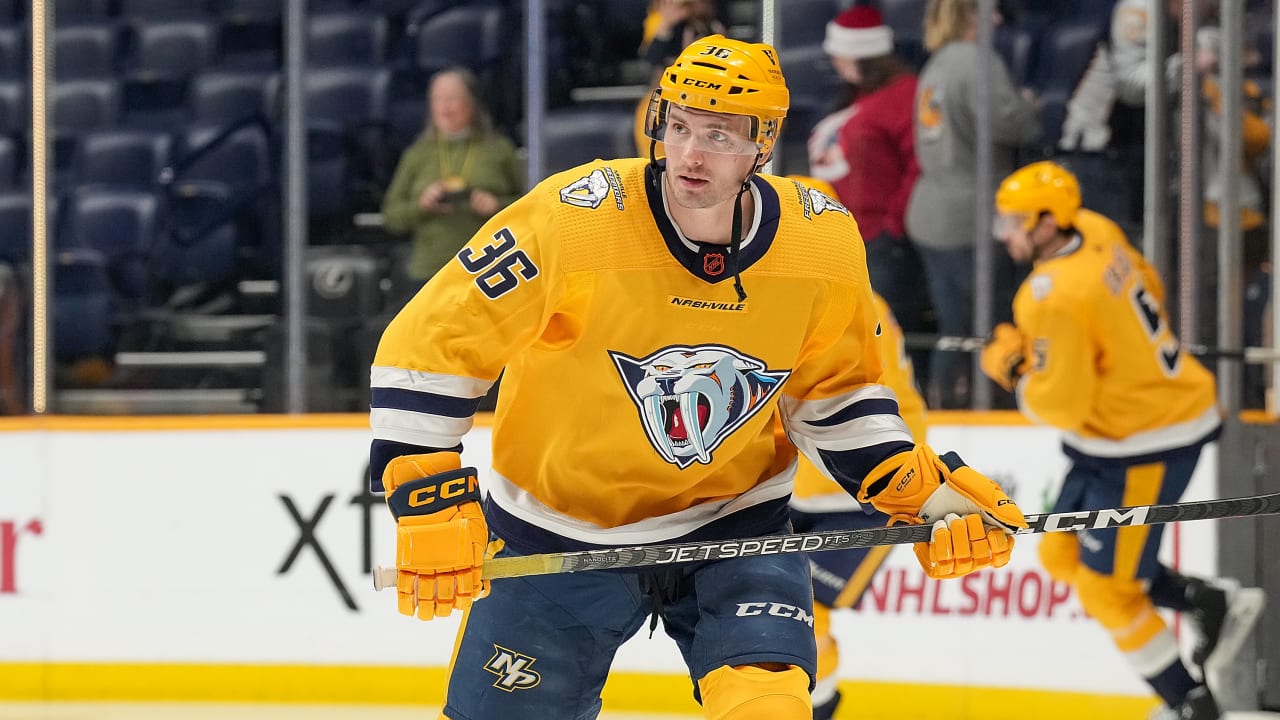 Cole Smith an Early Standout at Preds Training Camp Its Hard Not to Like Him Nashville Predators