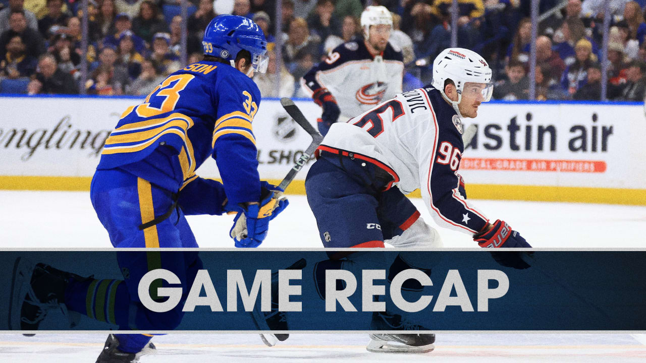 Jeff Skinner's OT goal pushes Sabres past Blue Jackets - The Rink Live   Comprehensive coverage of youth, junior, high school and college hockey