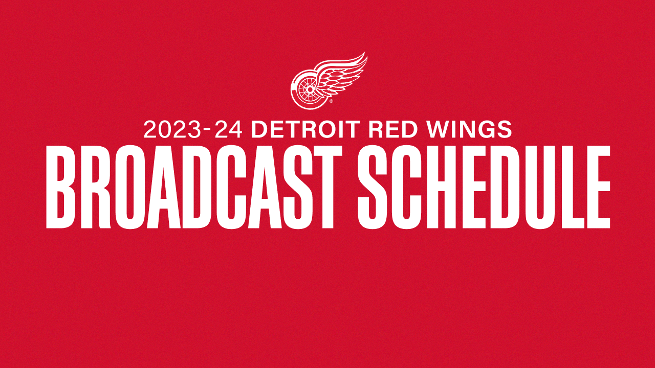 Red Wings, Bally Sports Detroit and Audacy announce broadcast schedule for 2023-24 season Detroit Red Wings
