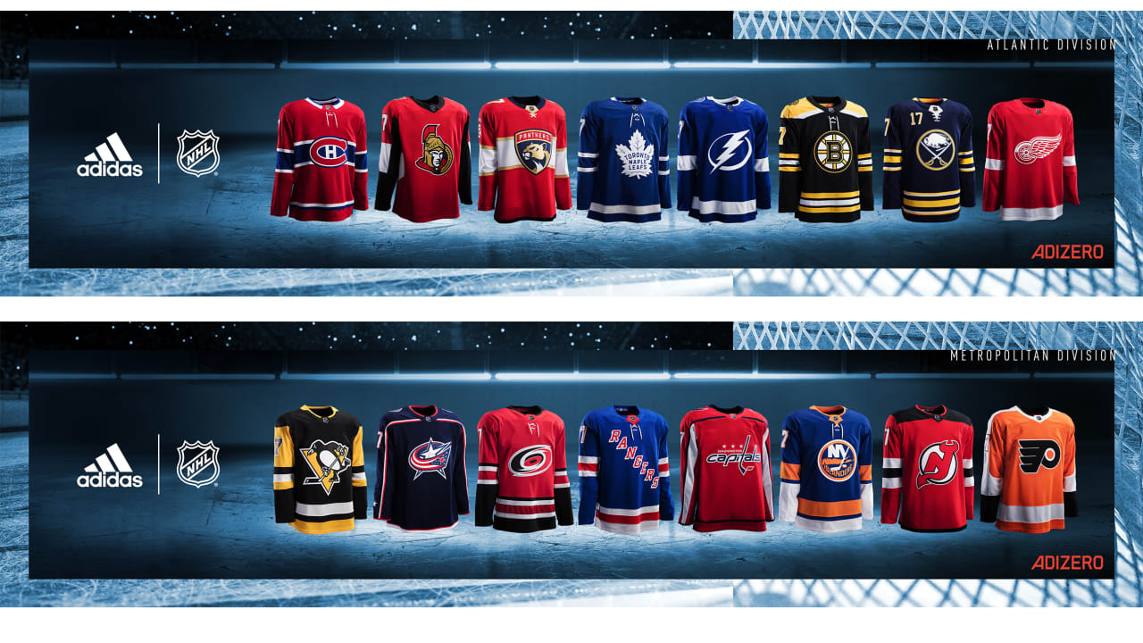 Check Out the NHL's Brand-New Adidas Jerseys for the 2017-18