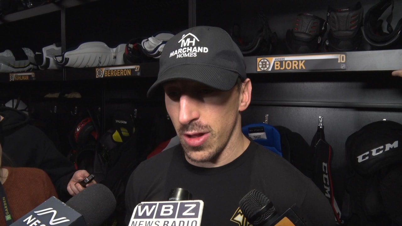 Locker Room Raw: Brad Marchand